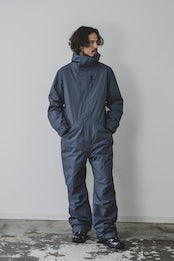 冬を遊ぶ最強のオーバーオール|防寒・防水・暴風! 釣り、バイク、キャンプ、雨の日の自転車も【黒・チタニウム・セージグリーン・パープル】