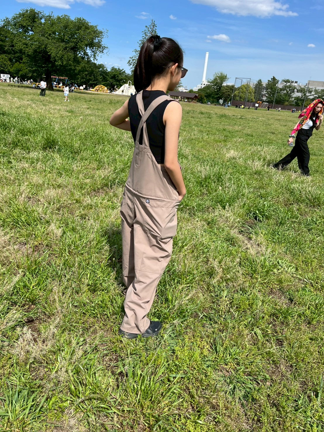 【軽やか＆涼感快適】最強オーバーオール｜街でもアウトドアでも活躍するトイレ快適デザイン